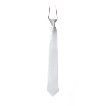 Vitt slips - 50 cm