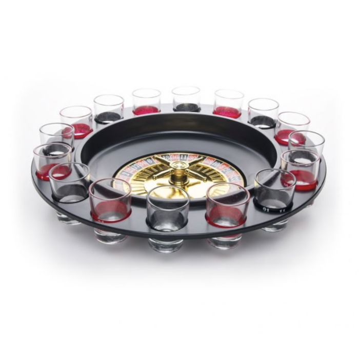 Shots Roulette inkl kula och 16 shots