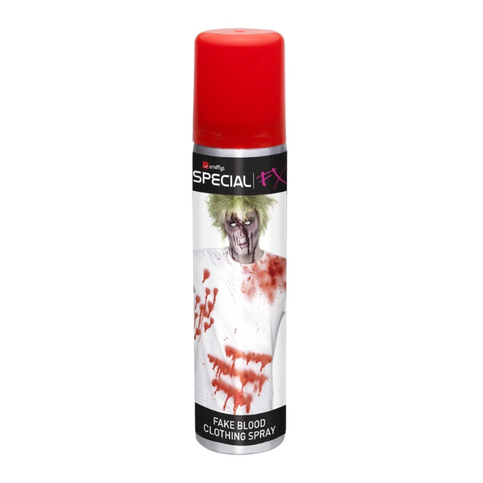 Falskt blod spray för tyg - 75 ml