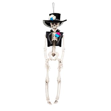 Hängande Día de los Muertos-skelett man - 40 cm