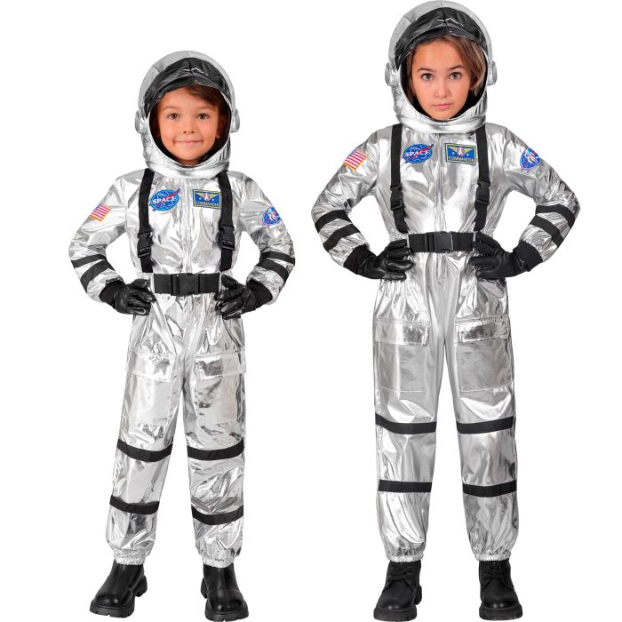 SILVER ASTRONAUT (jumpsuit, helmet) Silver