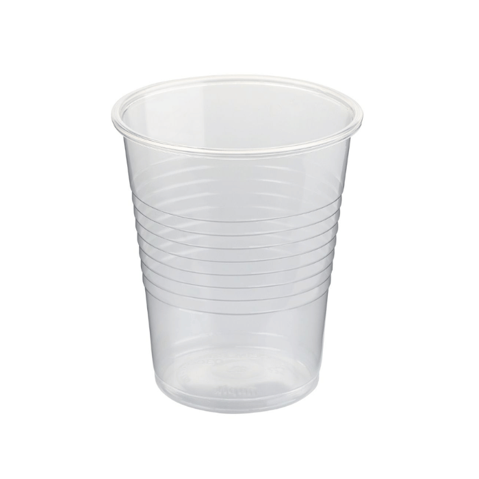 0,2 liter plastmuggar 100x transparent