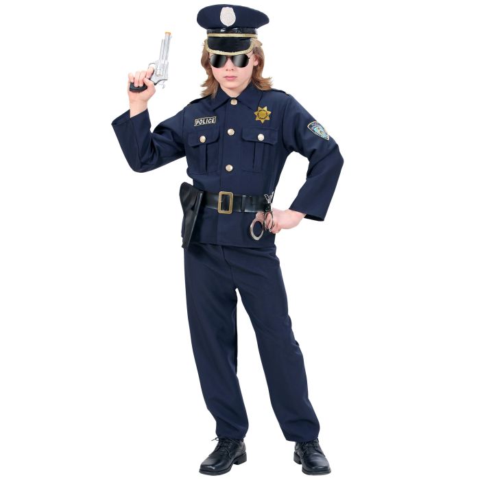 Polis kostym till pojkar