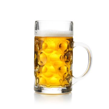 1 liter oktoberfest ölkrus glas