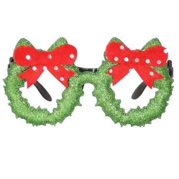 Julglas med Julkrans