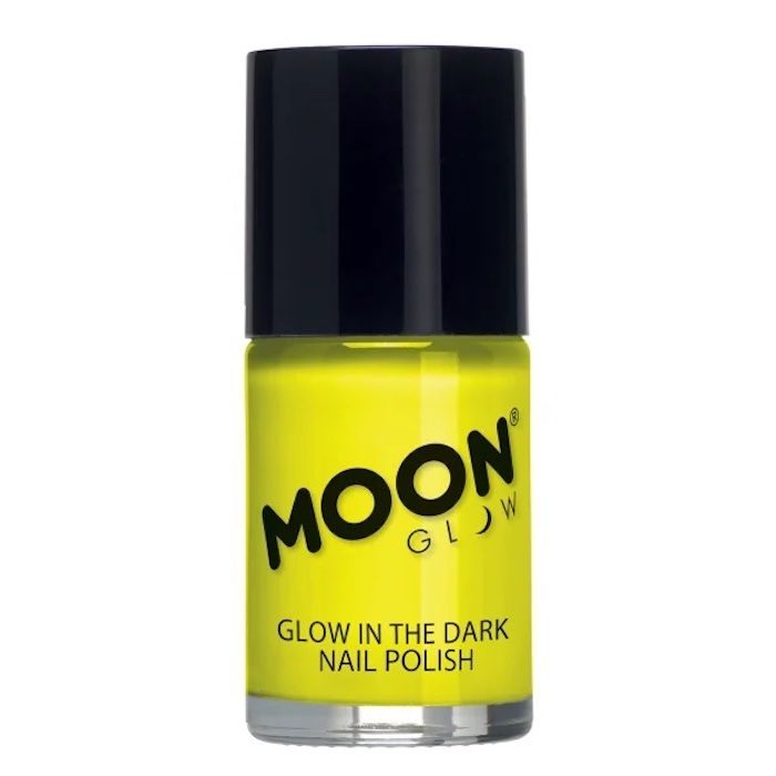Självlysande Nagellack Gult 14 ml Moon Creations 