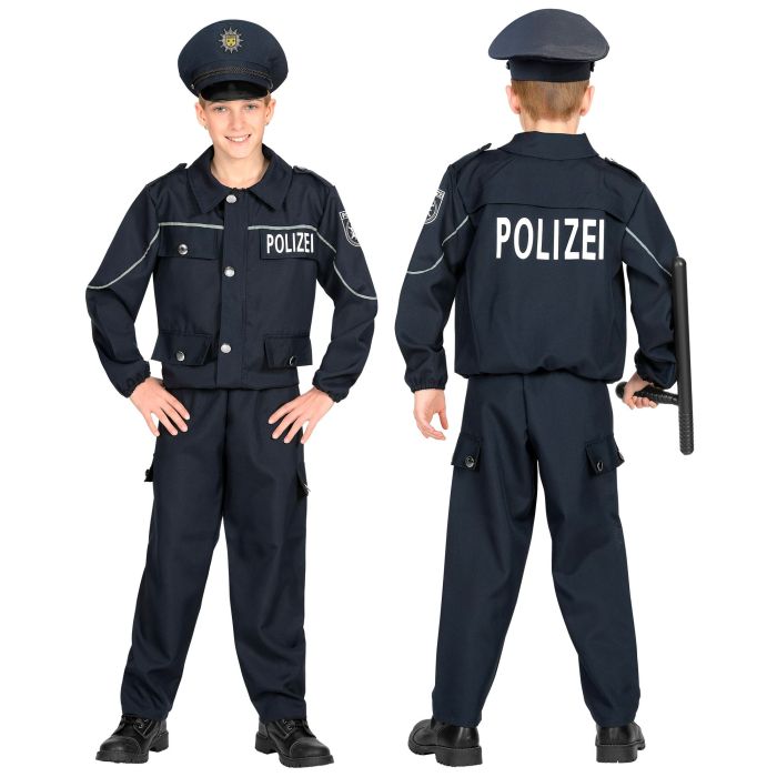 Tysk polis kostym för barn
