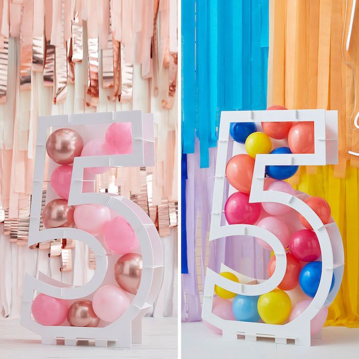 Ballong Siffer Ram - 5
