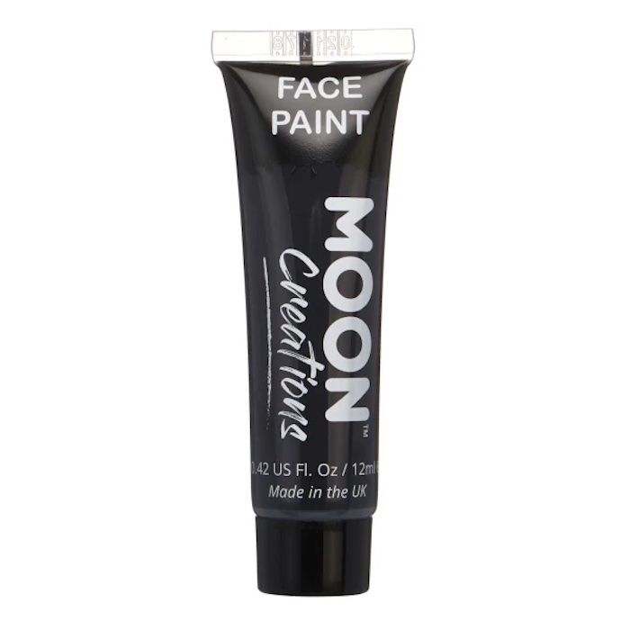 Ansiktsfärg Svart 12 ml Moon Creations