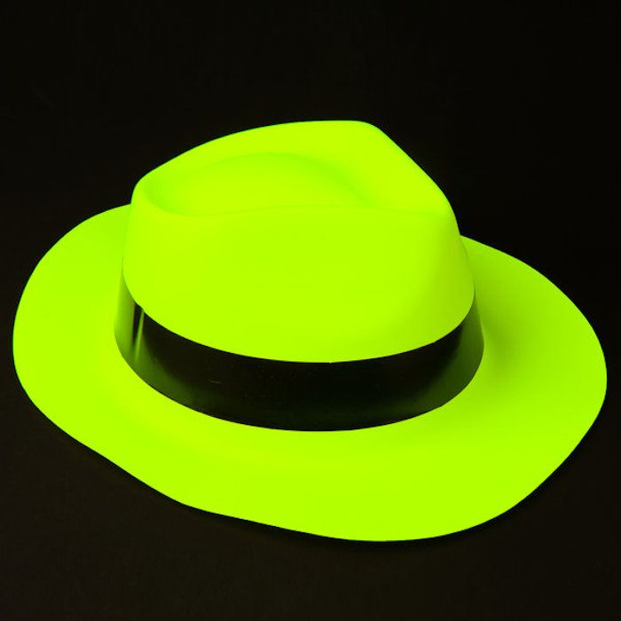 UV Hatt gul neon