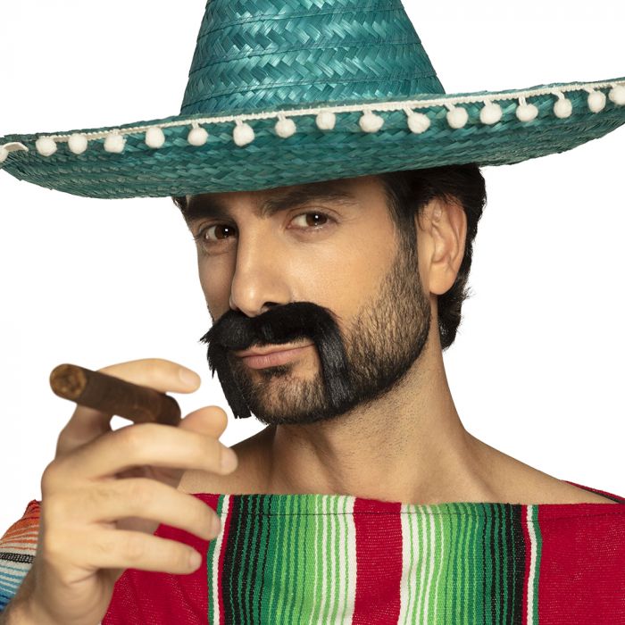Mustasch mexikansk - onesize