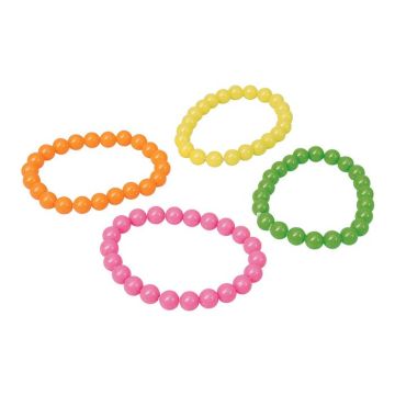 UV Pärlarmband Set 4x