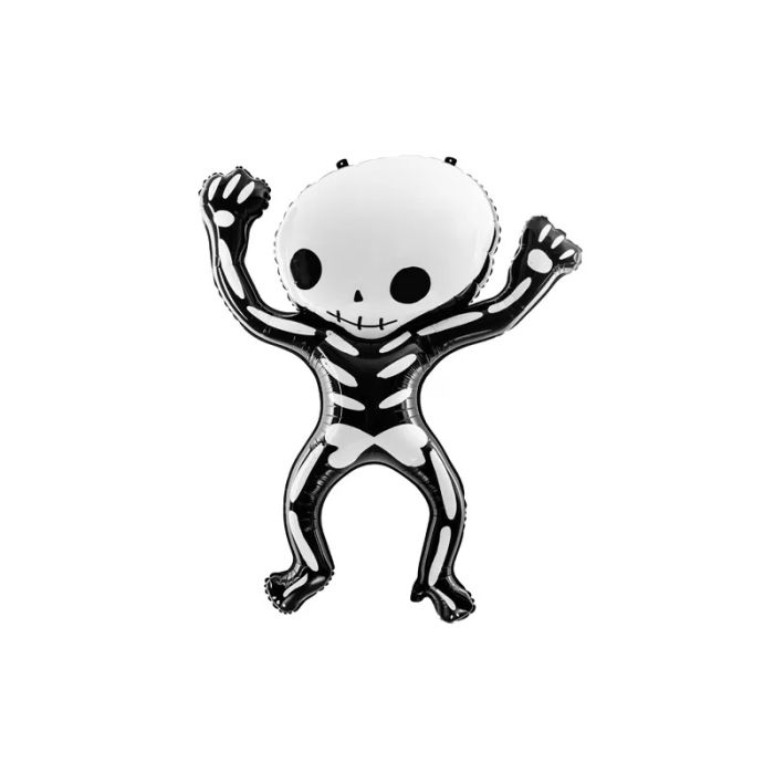 Skelettballong i folie - 84x100 cm