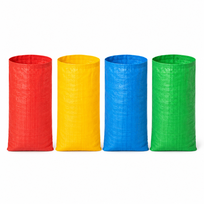 Säcklopp 4x i blandade färger - 60x104 cm