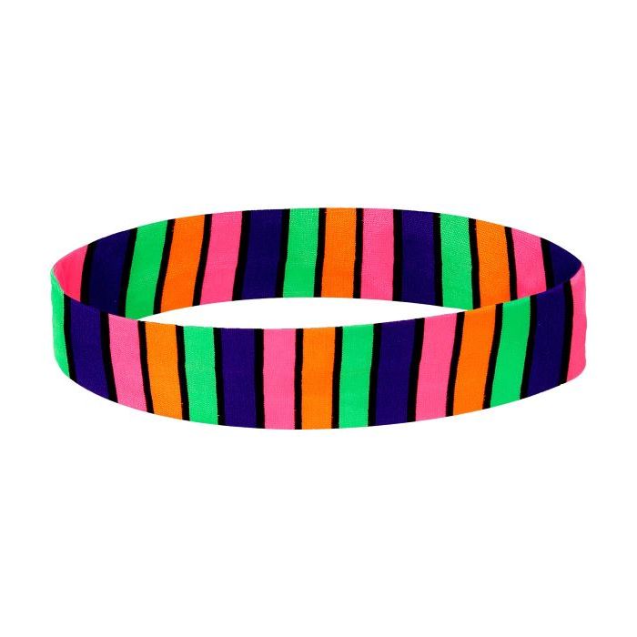 Multifärgat neonskallband