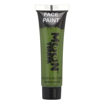 Halloween ansikts- och kroppsmakeup, grön Moon Creations - 12 ml 