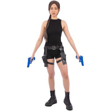 Pistolholsterbälte m. två pistoler