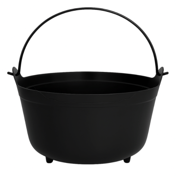 Häxkittel svart - 38x36x25 cm