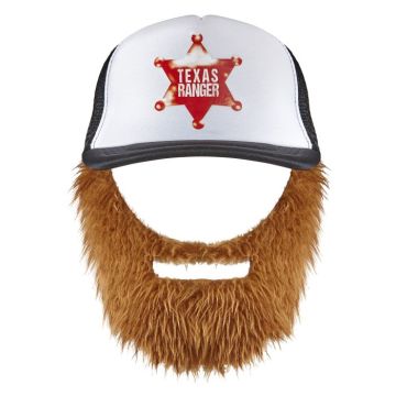 Keps med skägg Texas Ranger USA