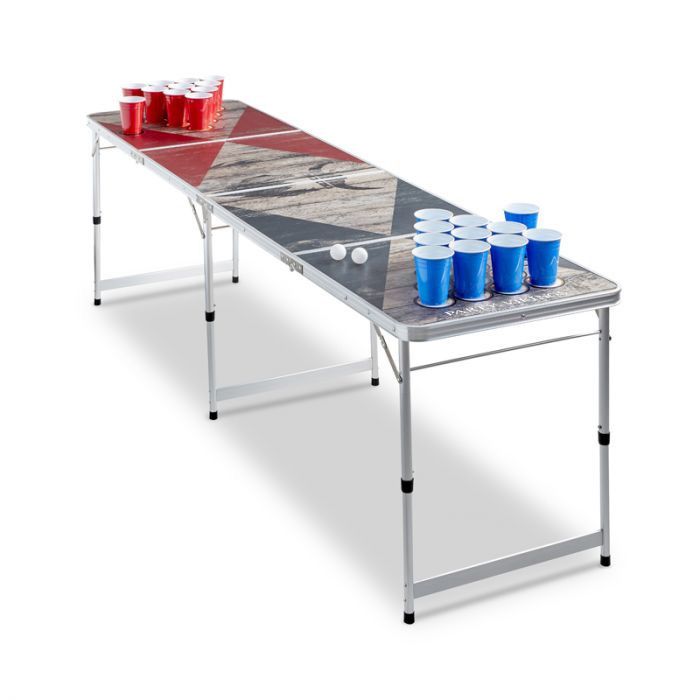 Beer Pong Bord Afterski PartyVikings - Officiella mått