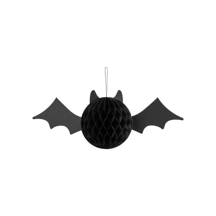 Svart pappersfladdermus honeycomb - 45x17 cm