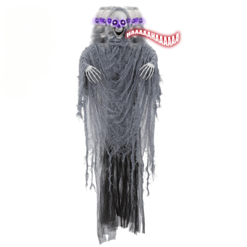 Spöke med sensor rörelse, ljud, ljus - 100 cm