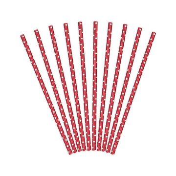 Prickiga sugrör 10x - Papper