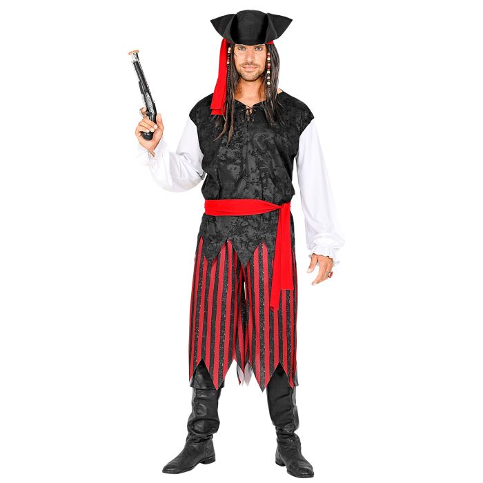 Karibisk piratkostym för herrar