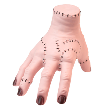 Halloween hand med stygn 20 cm