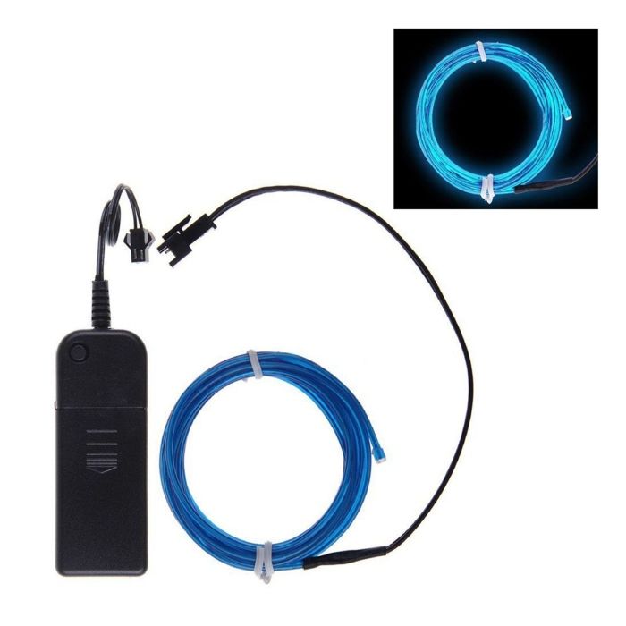 Neon LED sladd 3 m blå