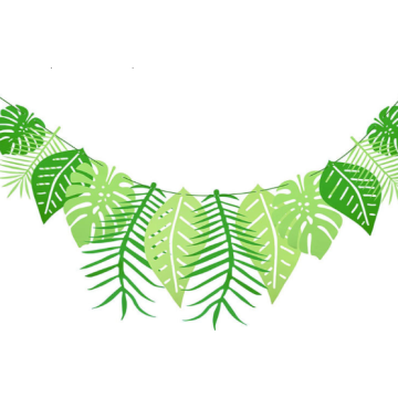 Monstera Girlandblad