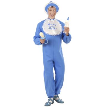Babykostym med heldräkt för män