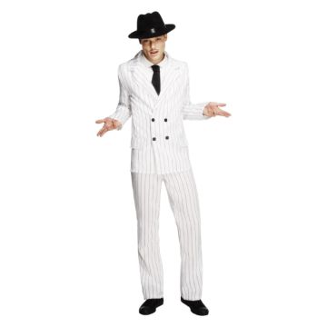 Vitt gangsterkostym