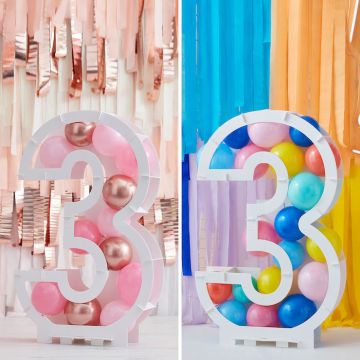 Ballong Siffer Ram - 3