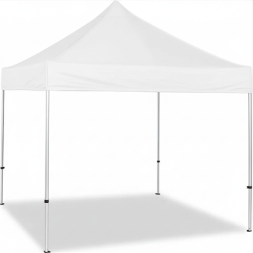 Utomhus stark paviljong 3x3 m vit - 19,5 kg
