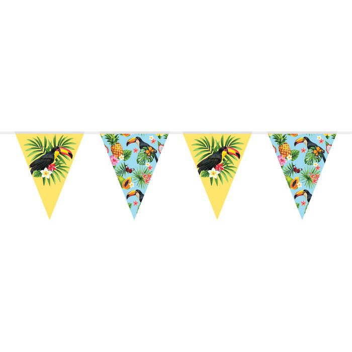 Tropisk Tukan Flaggirland - 10 meter