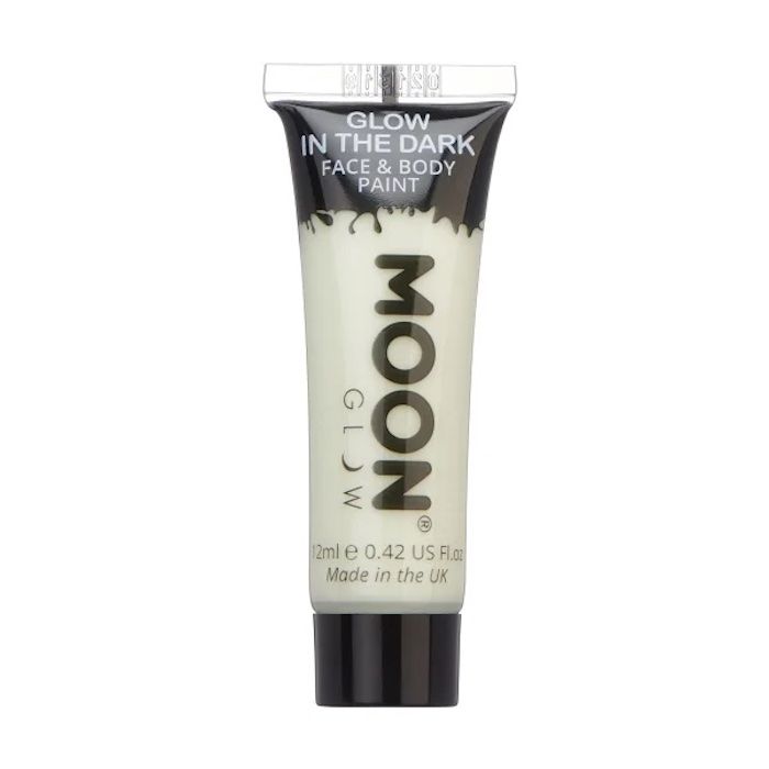 Självlysande Ansikts- och Kropsmaling Transparent 12 ml Moon Creations