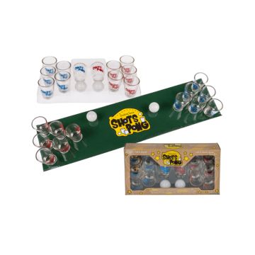 Drickspel shotspong med 12x glas