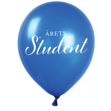 Årets Student Ballonger Blå 10x - 25cm