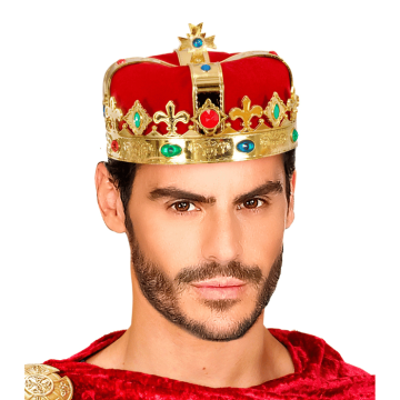 Kungakrona med juveler