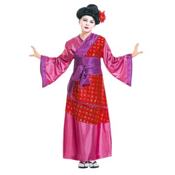 Elegant geisha kostym för tjejer