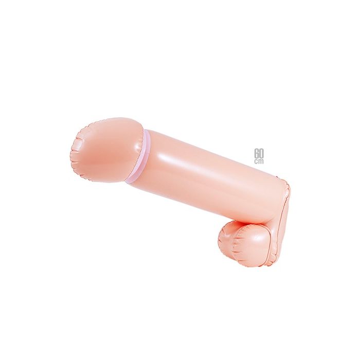 Uppblåsbar penis 60 cm 