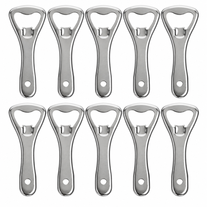 Metallkapsylöppnare 10x - 9 cm