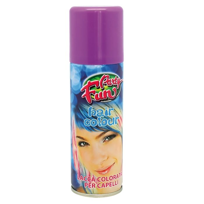 Hårspray med färg 125 ml lila