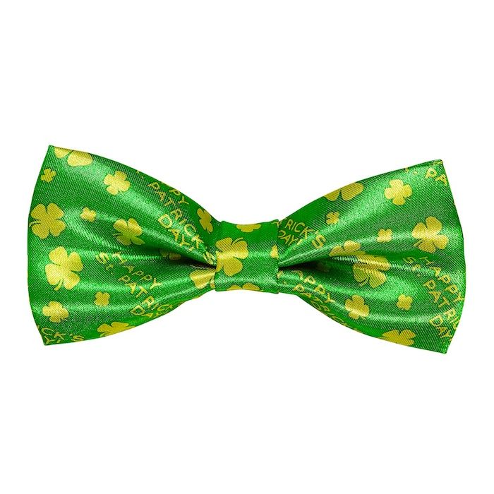 Grön St. Patricks Day-fluga - Justerbar