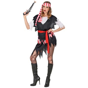 Snygg piratklänning för damer