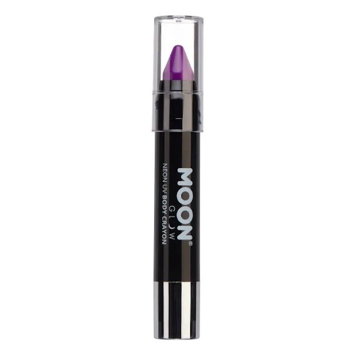Neon UV Kroppsstift Intensiv Lila 3,2 g Moon Creations