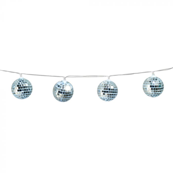 Diskokula LED ljusslinga - 140 cm