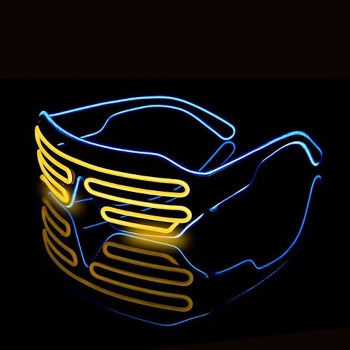 LED glasögon Blå Och Gula