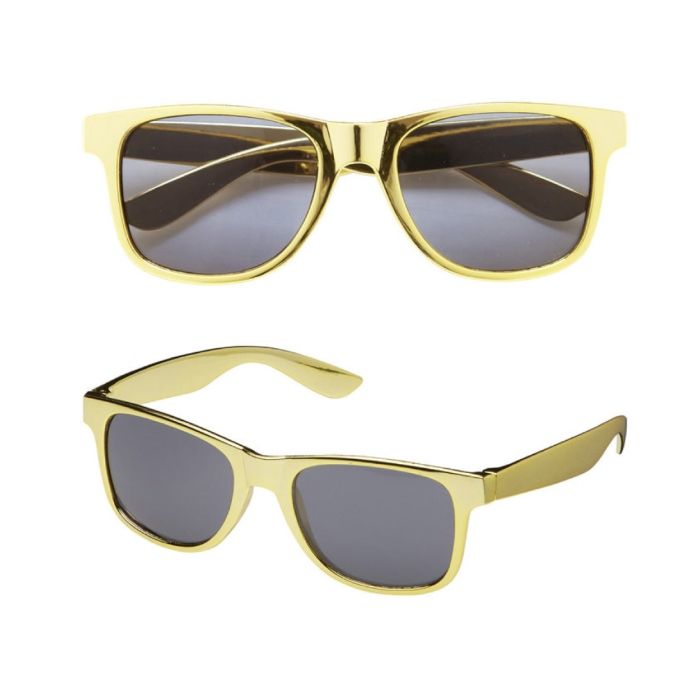 Sunglasses Wayfarer gold - onesize